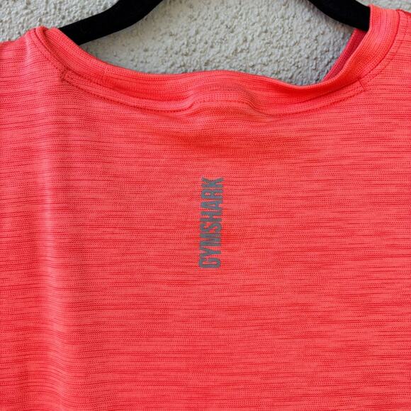 Gymshark Orange Sleeveless Muscle Tee S/M - Picture 3 of 4